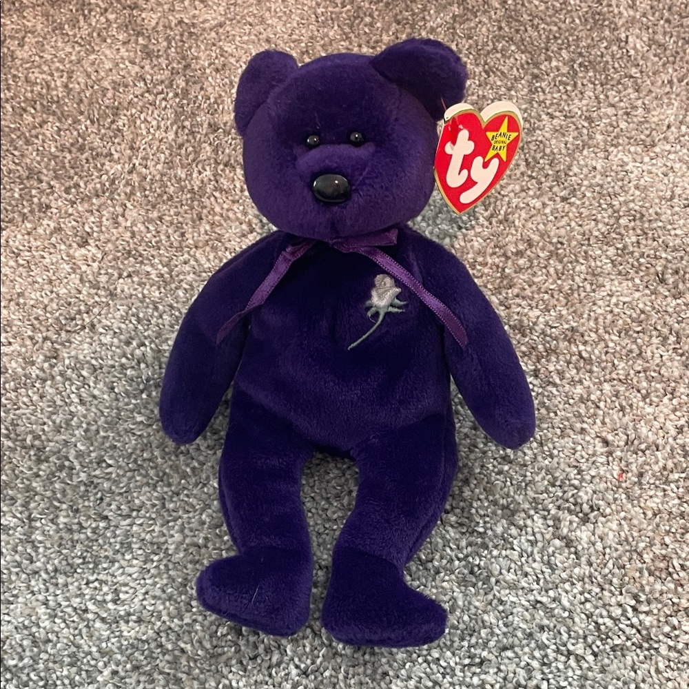 Ty “Princess” the Bear beanie baby